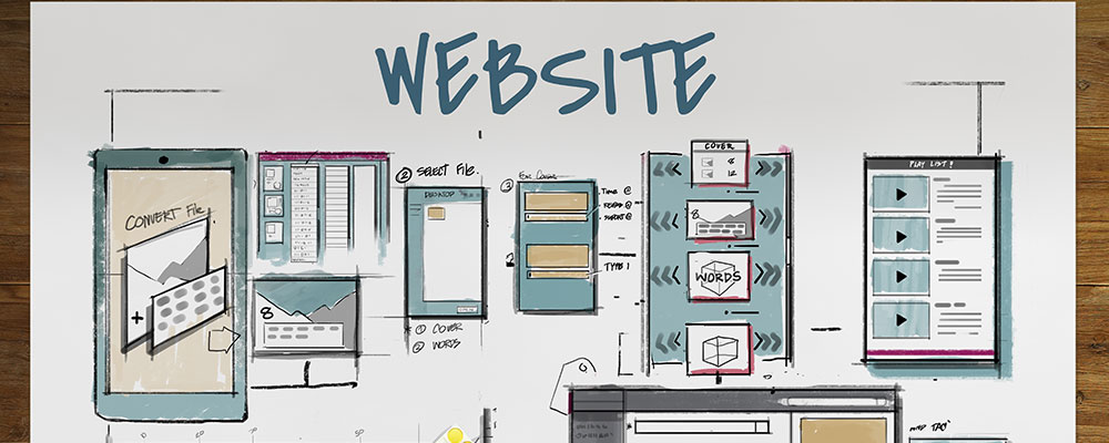 layout illustration of what a typical web designer does.