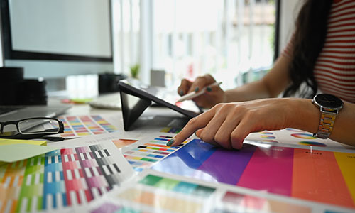 Graphic design services in San Antonio including logos, branding, and marketing materials