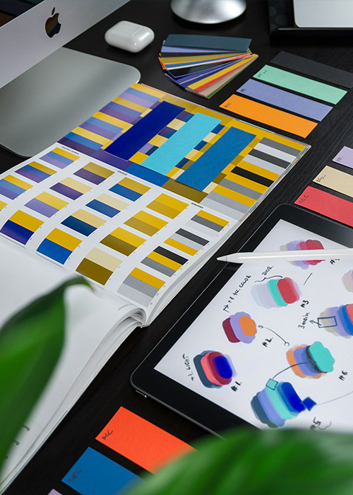 professional design services being created