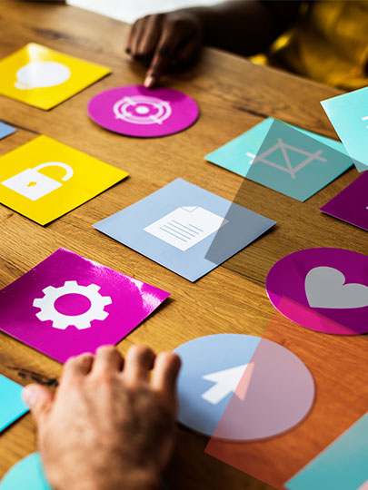 our management services included for social media